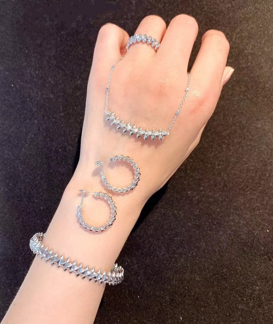 [Clover]CLASH SILVER BRACELET