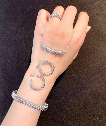 [Clover]CLASH SILVER BRACELET