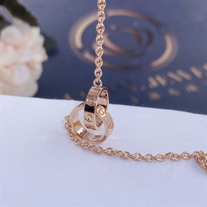 [Clover]LOVE BRACELET DOUBLE RING