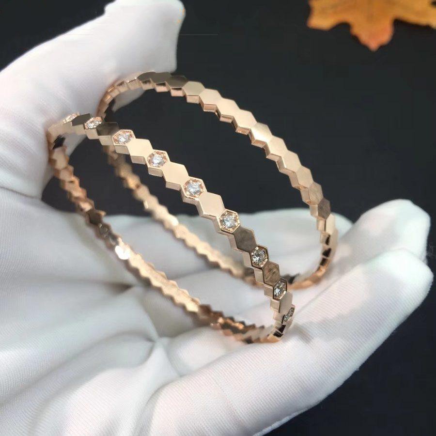 [Clover]BEE LOVE SILVER DIAMOND BRACELET
