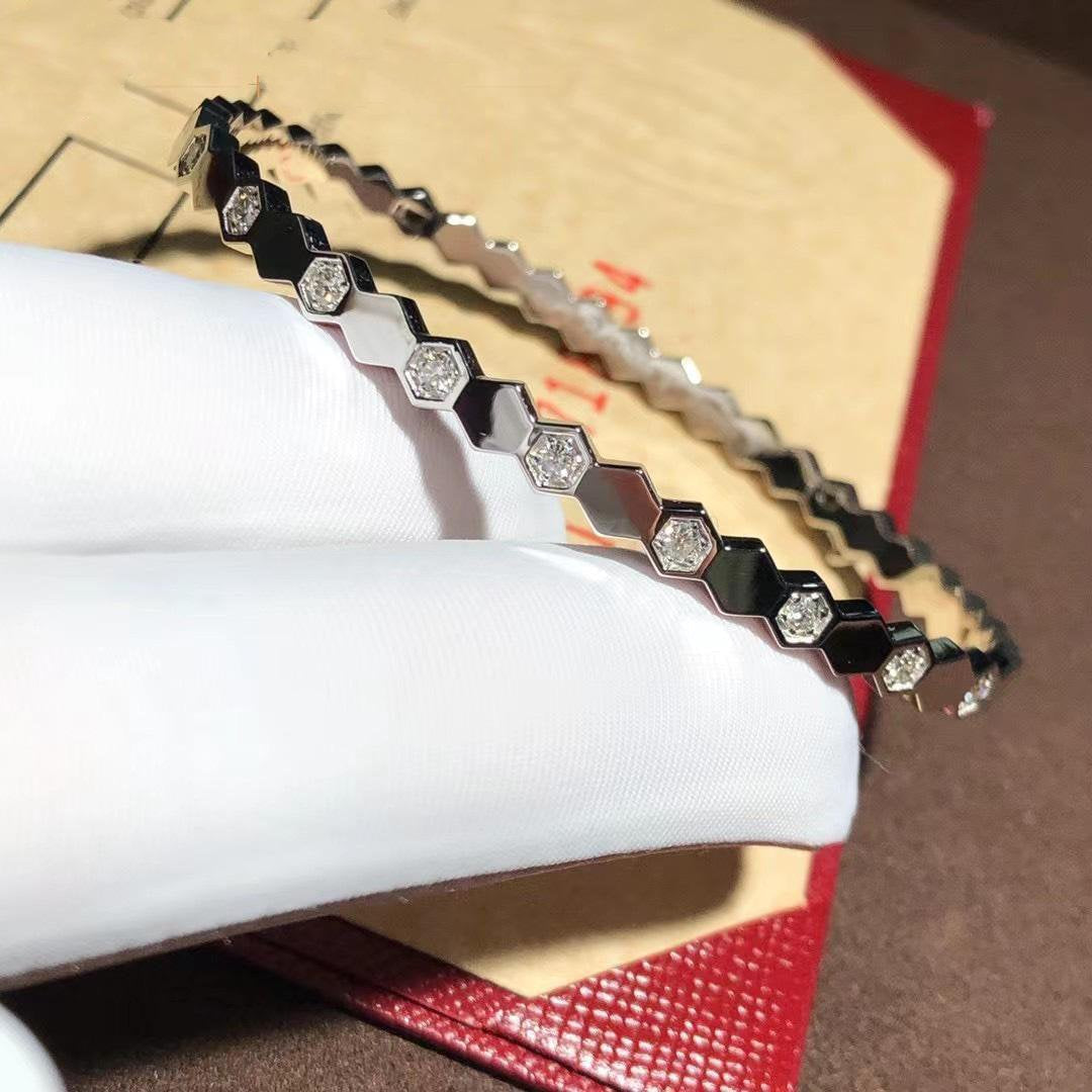 [Clover]BEE LOVE SILVER DIAMOND BRACELET