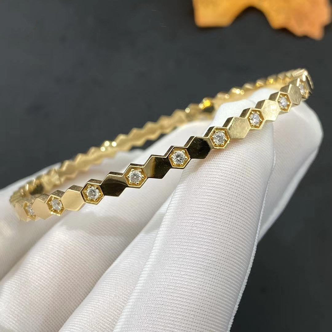 [Clover]BEE LOVE GOLD DIAMOND BRACELET