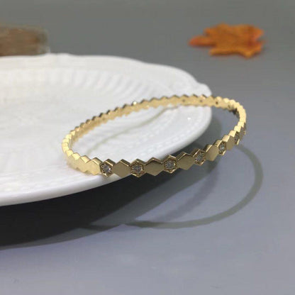 [Clover]BEE LOVE GOLD DIAMOND BRACELET