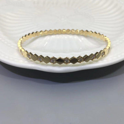 [Clover]BEE LOVE GOLD DIAMOND BRACELET