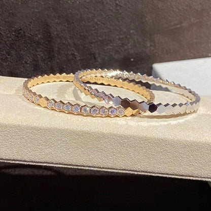 [Clover]BEE LOVE GOLD BRACELET FULL DIAMOND