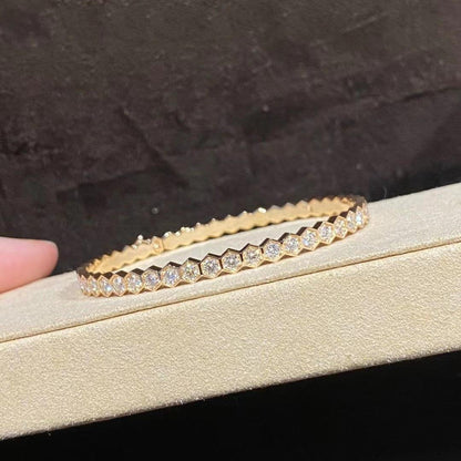 [Clover]BEE LOVE GOLD BRACELET FULL DIAMOND