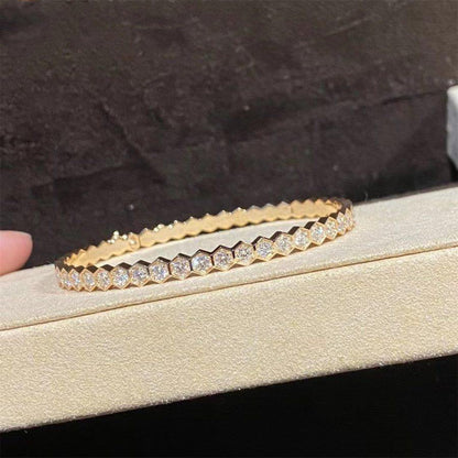 [Clover]BEE LOVE GOLD BRACELET FULL DIAMOND