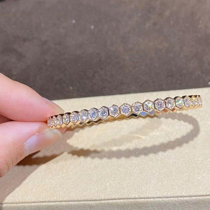 [Clover]BEE LOVE GOLD BRACELET FULL DIAMOND