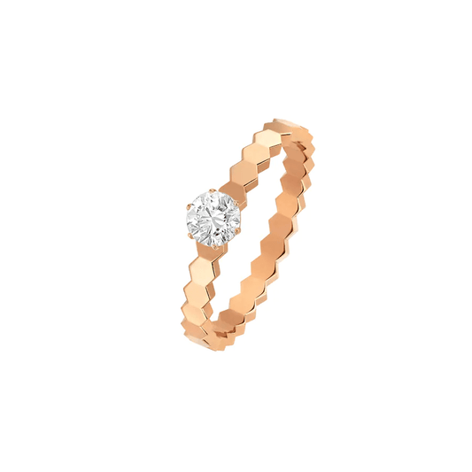[Clover]BEE LOVE RING PINK GOLD 1 DIAMOND