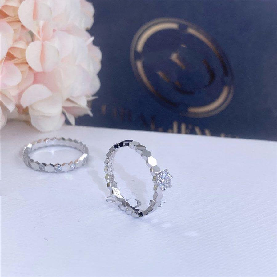 [Clover]BEE LOVE RING SILVER 1 DIAMOND