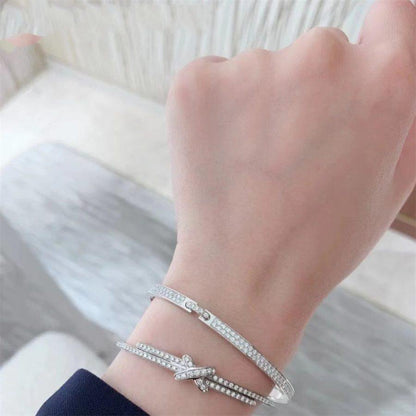 [Clover]JEUX DE BRACELET DIAMONDS SILVER