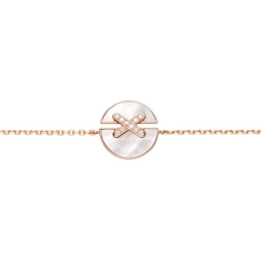 [Clover]JEUX DE BRACELET MOP PINK GOLD DIAMONDS