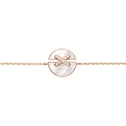 [Clover]JEUX DE BRACELET MOP PINK GOLD DIAMONDS