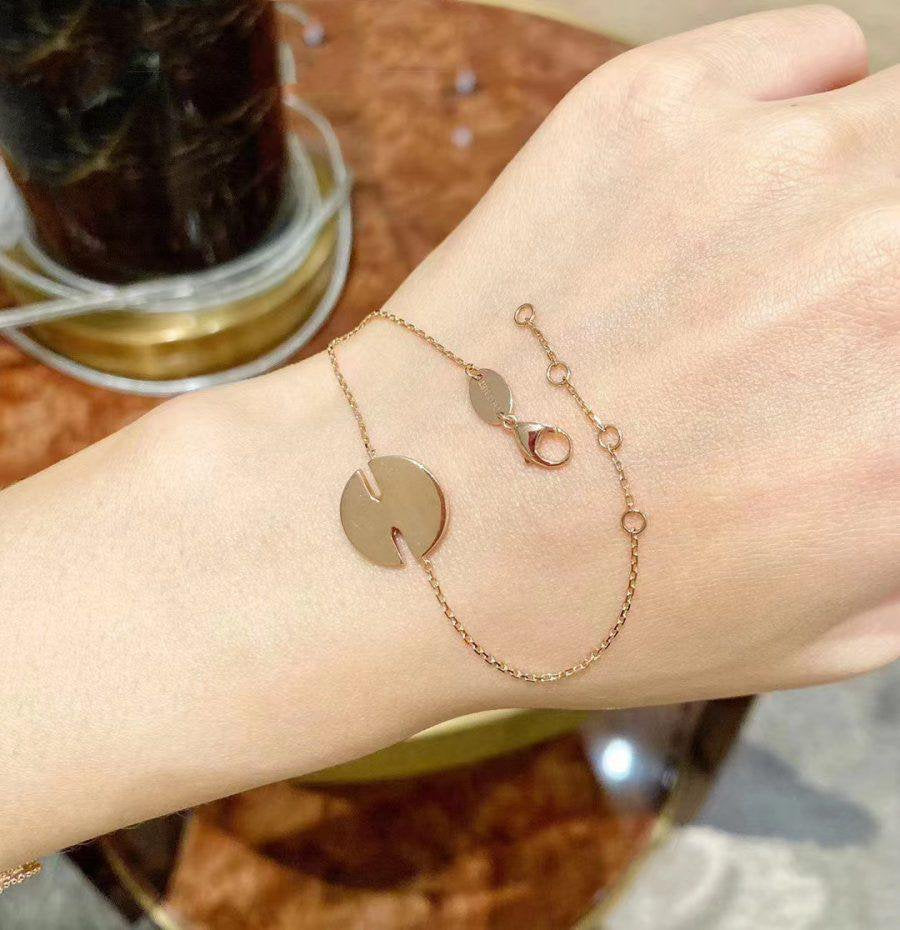 [Clover]JEUX DE BRACELET MOP PINK GOLD DIAMONDS