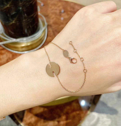 [Clover]JEUX DE BRACELET MOP PINK GOLD DIAMONDS