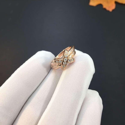 [Clover]JEUX DE PINK GOLD DIAMOND RING