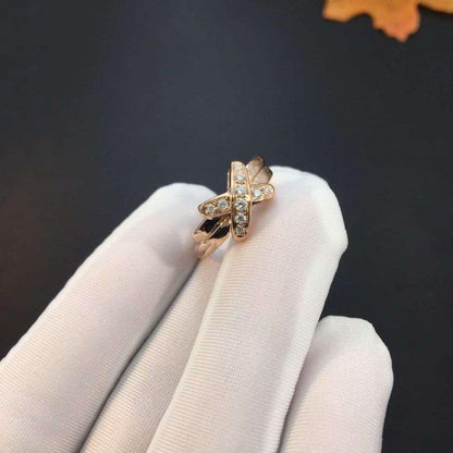 [Clover]JEUX DE PINK GOLD DIAMOND RING