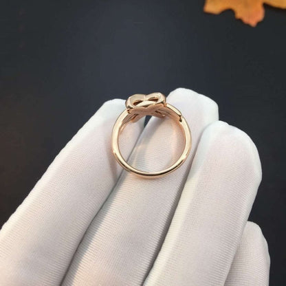 [Clover]JEUX DE PINK GOLD DIAMOND RING