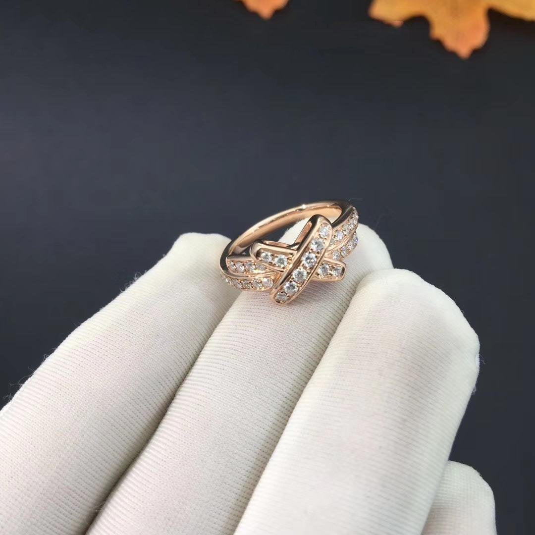 [Clover]JEUX DE RING PINK GOLD DIAMOND
