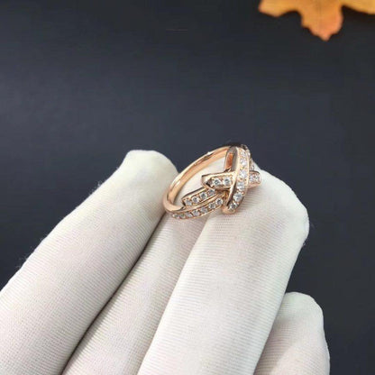 [Clover]JEUX DE RING PINK GOLD DIAMOND