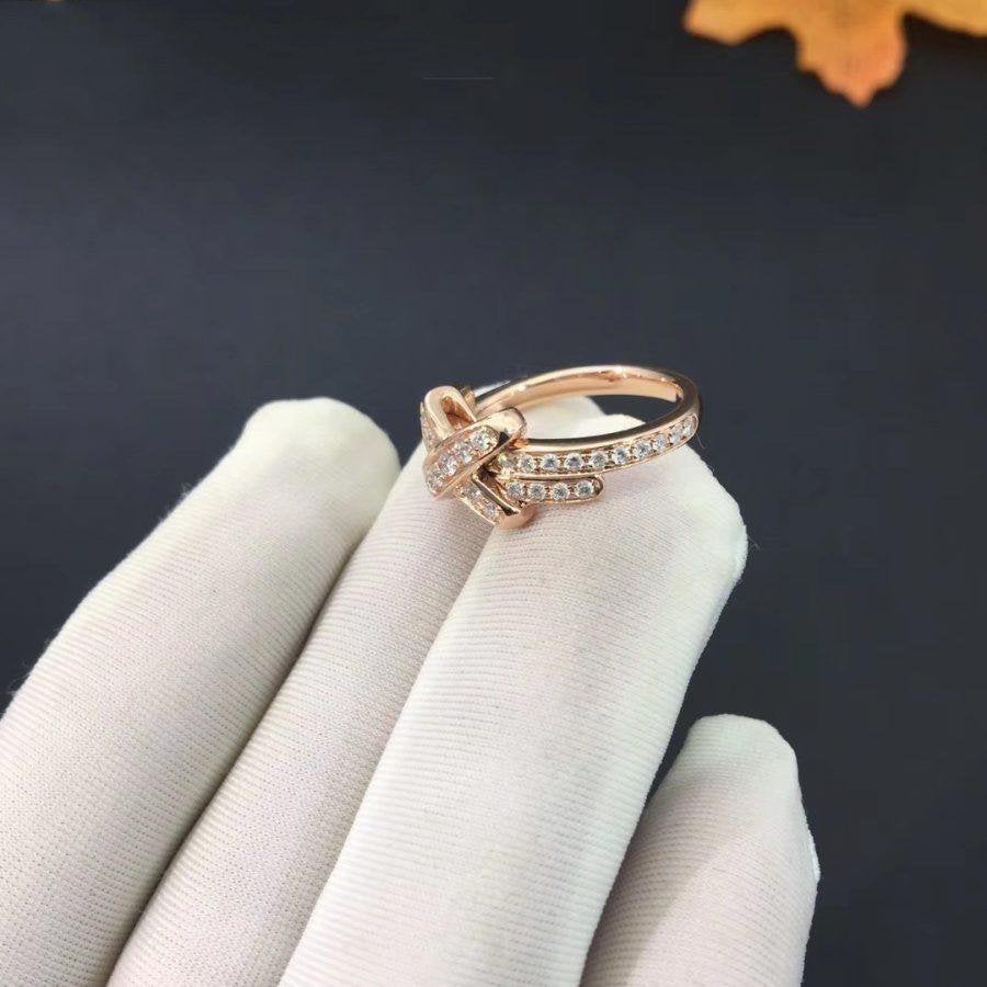 [Clover]JEUX DE RING PINK GOLD DIAMOND