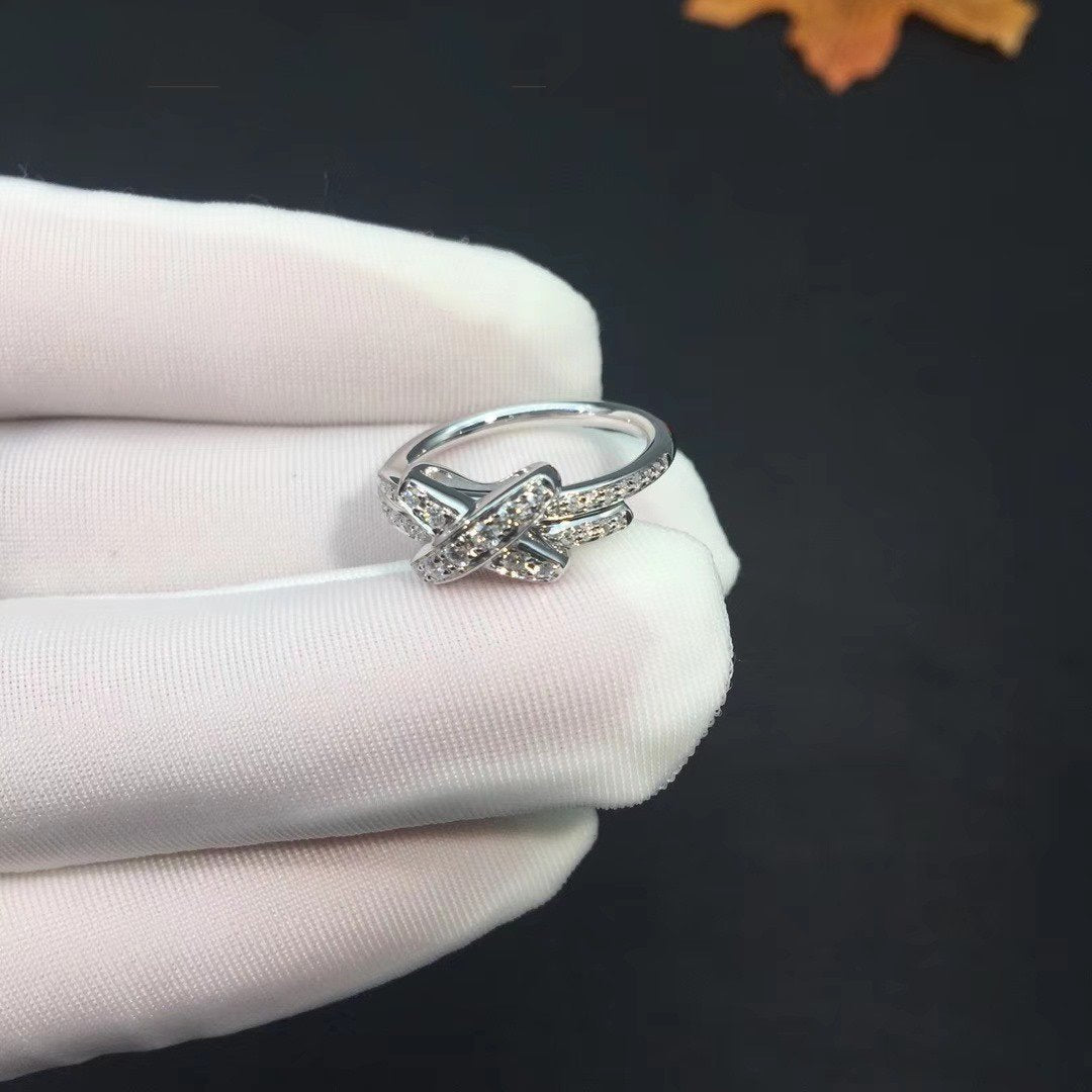 [Clover]JEUX DE SILVER DIAMOND RING