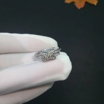 [Clover]JEUX DE SILVER DIAMOND RING