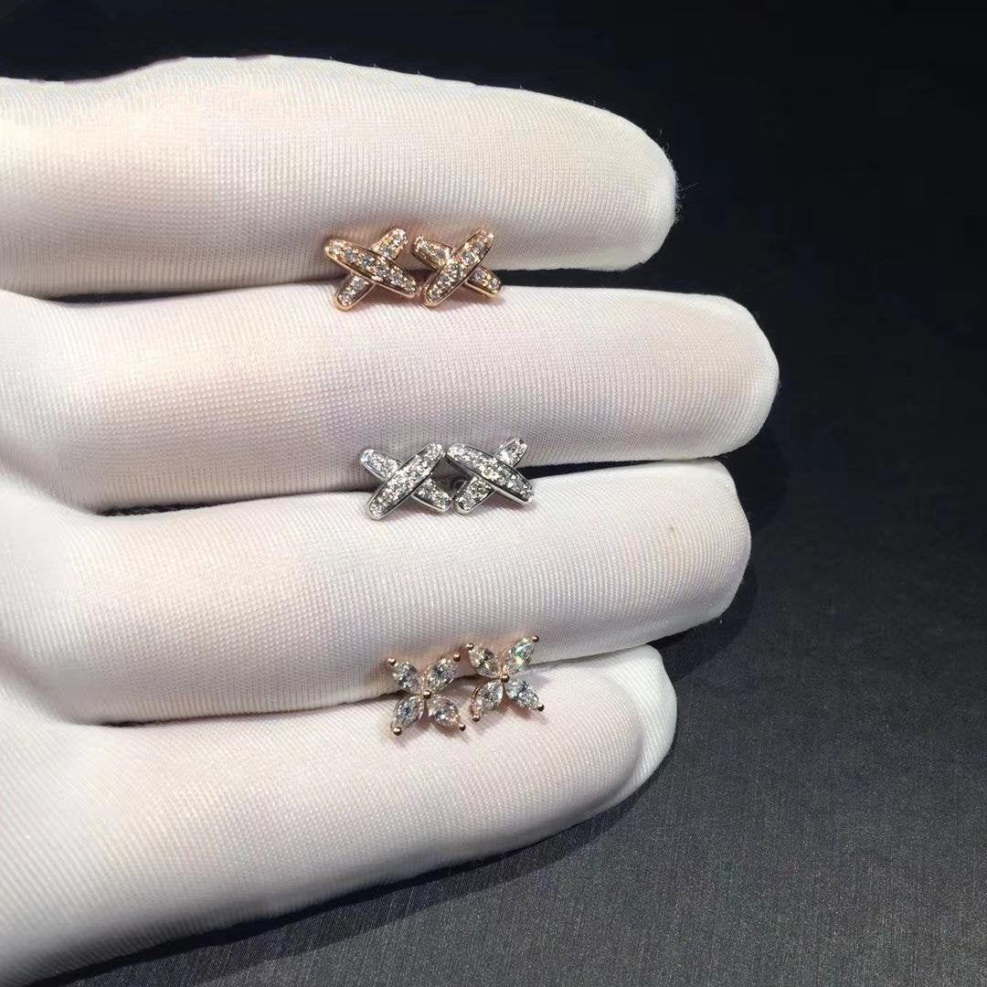 [Clover]JEUX DE DIAMOND EARRINGS