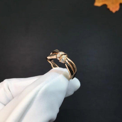 [Clover]LIENS RING PINK GOLD DIAMOND