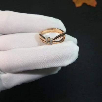 [Clover]LIENS RING PINK GOLD DIAMOND