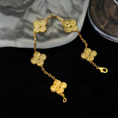 [Clover]CLOVER 5 MOTIFS BRONZING BRACELET