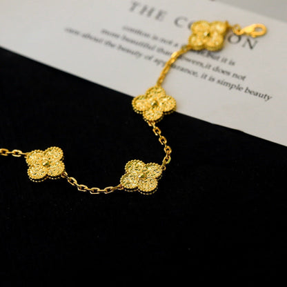 [Clover]CLOVER 5 MOTIFS BRONZING BRACELET