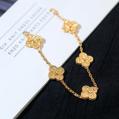 [Clover]CLOVER 5 MOTIFS BRONZING BRACELET