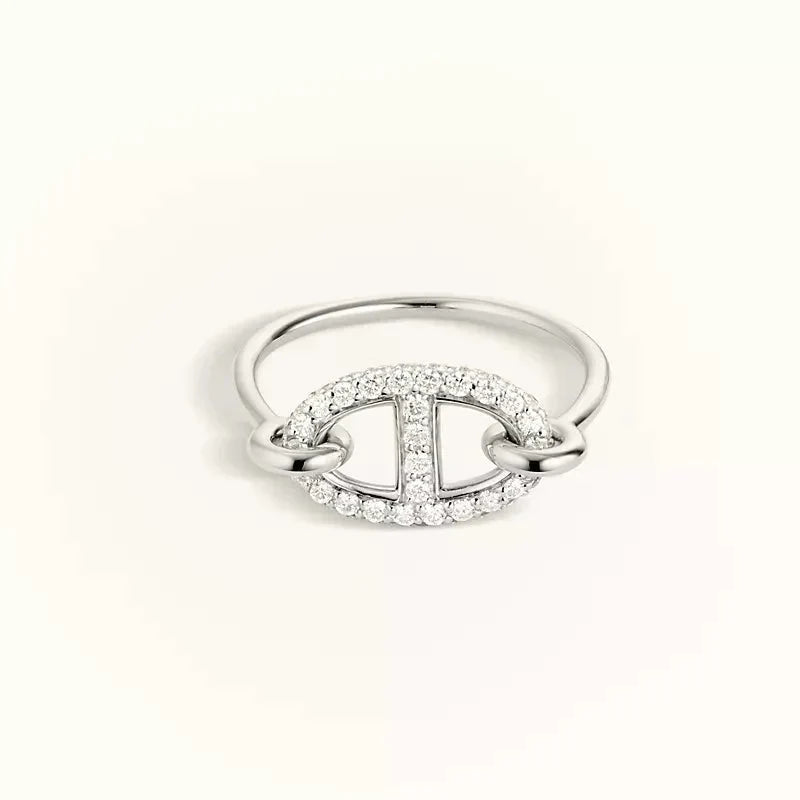 [Clover]RONDE SMALL SILVER DIAMOND RING