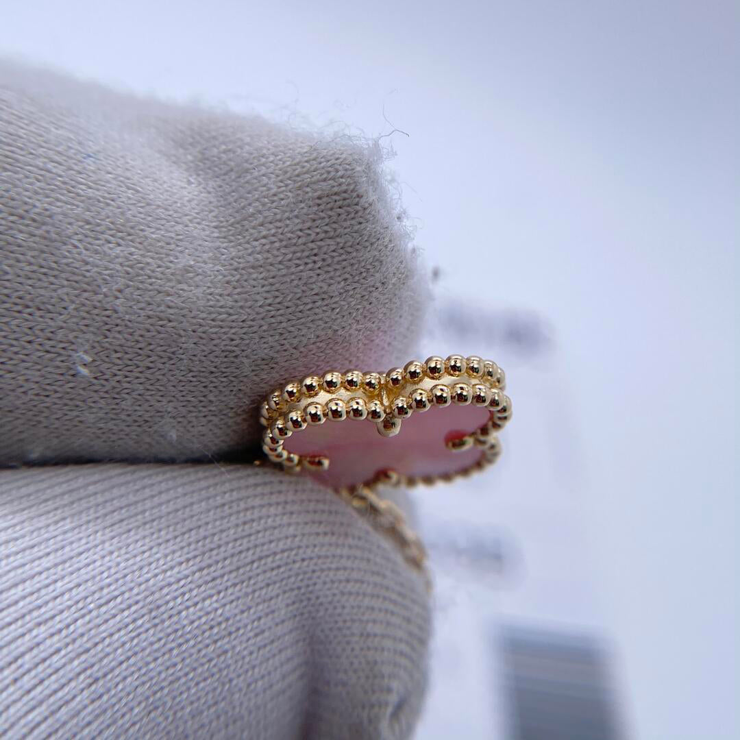 [Clover]CLOVER 15MM PINK MOTHER-OF-PEARL NECKLACE