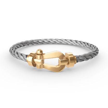 [Clover]FORCE LARGE HORSESHOE NO DIAMOND BRACELET GOLD