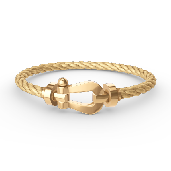 [Clover]FORCE LARGE HORSESHOE NO DIAMOND BRACELET GOLD