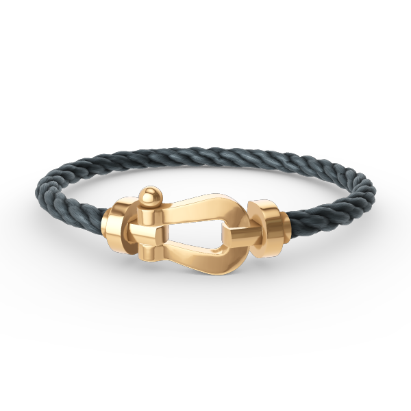 [Clover]FORCE LARGE HORSESHOE NO DIAMOND BRACELET GOLD