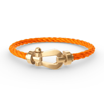 [Clover]FORCE LARGE HORSESHOE NO DIAMOND BRACELET GOLD