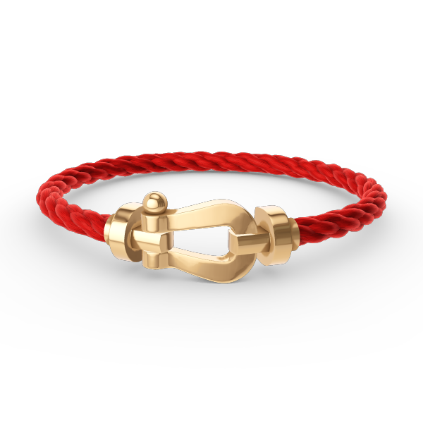 [Clover]FORCE LARGE HORSESHOE NO DIAMOND BRACELET GOLD