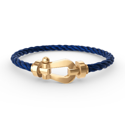 [Clover]FORCE LARGE HORSESHOE NO DIAMOND BRACELET GOLD