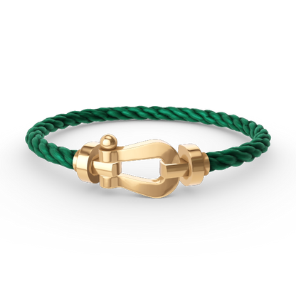 [Clover]FORCE LARGE HORSESHOE NO DIAMOND BRACELET GOLD