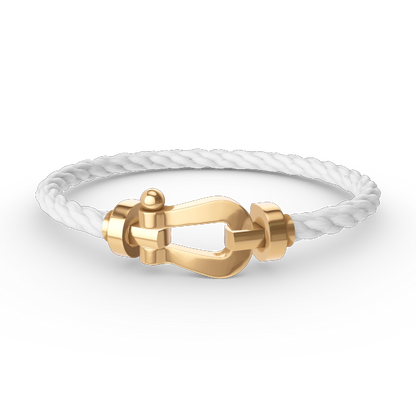 [Clover]FORCE LARGE HORSESHOE NO DIAMOND BRACELET GOLD