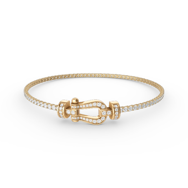 [Clover]FORCE  HORSESHOE  DIAMOND TENNIS BRACELET