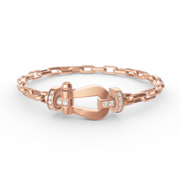 [Clover]FORCE LARGE HORSESHOE CLASP  METAL BRACELET
