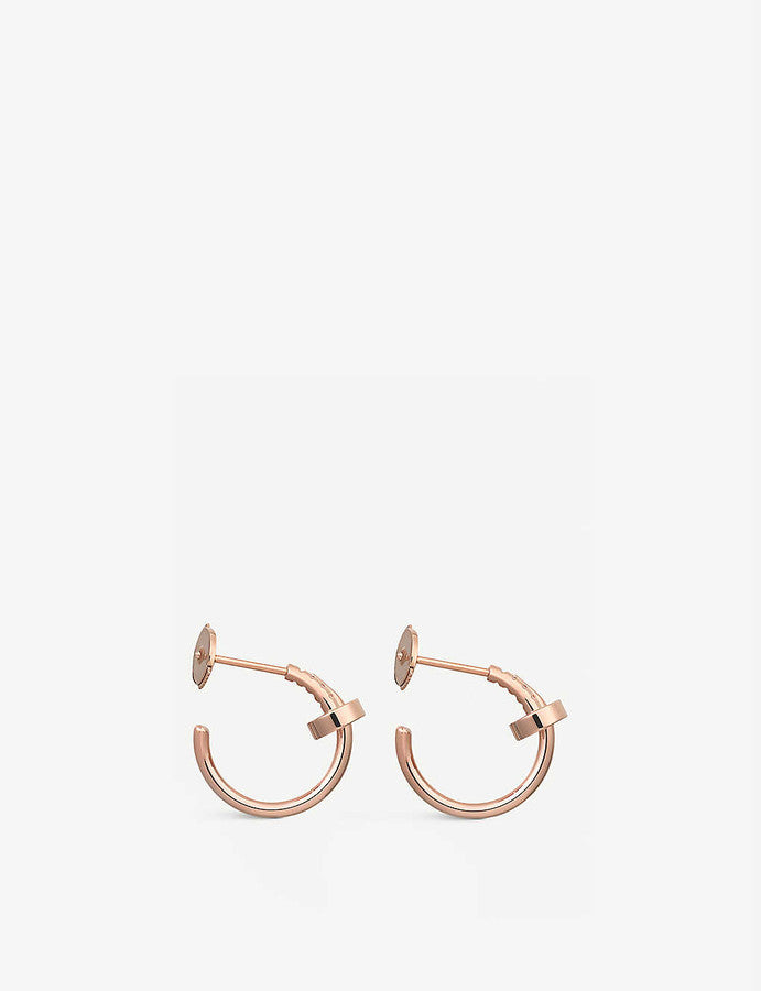[Clover]JUSTE EARRINGS PINK GOLD