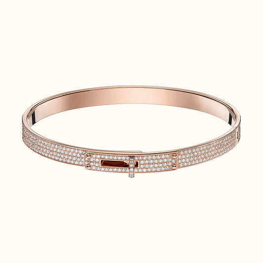 [Clover]KELLY BRACELET DIAMOND PAVED