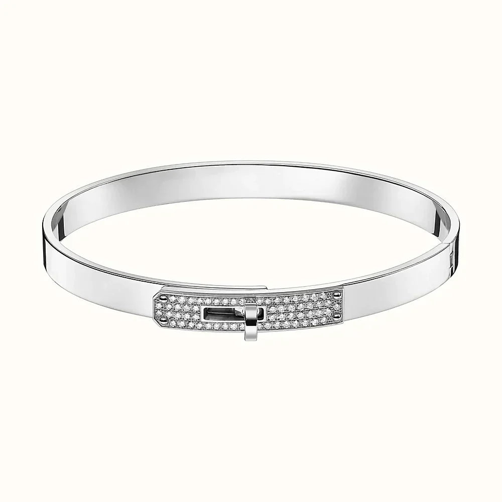 [Clover]KELLY SILVER DIAMOND BRACELET