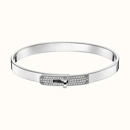 [Clover]KELLY SILVER DIAMOND BRACELET