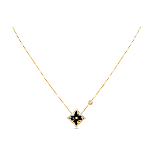 [Clover]STAR BLACK MOP NECKLACE